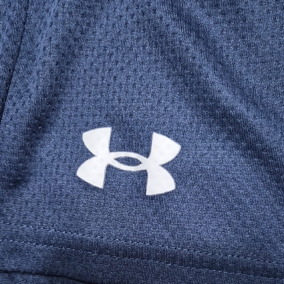 Under Armour Men's Dark Blue Athletic Shorts NWT SIZE L - Picture 2 of 8